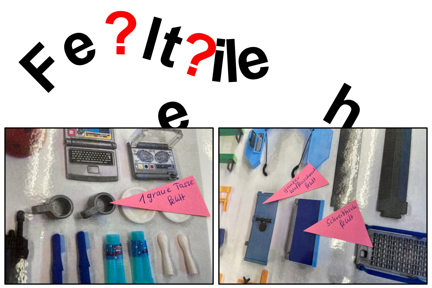 Fehlteile Bild