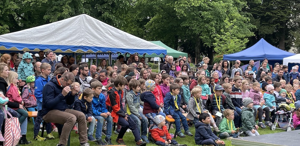 Enorm viele Zuschauer